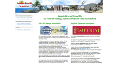 Desktop Screenshot of immobilien.sonniges-teneriffa.de